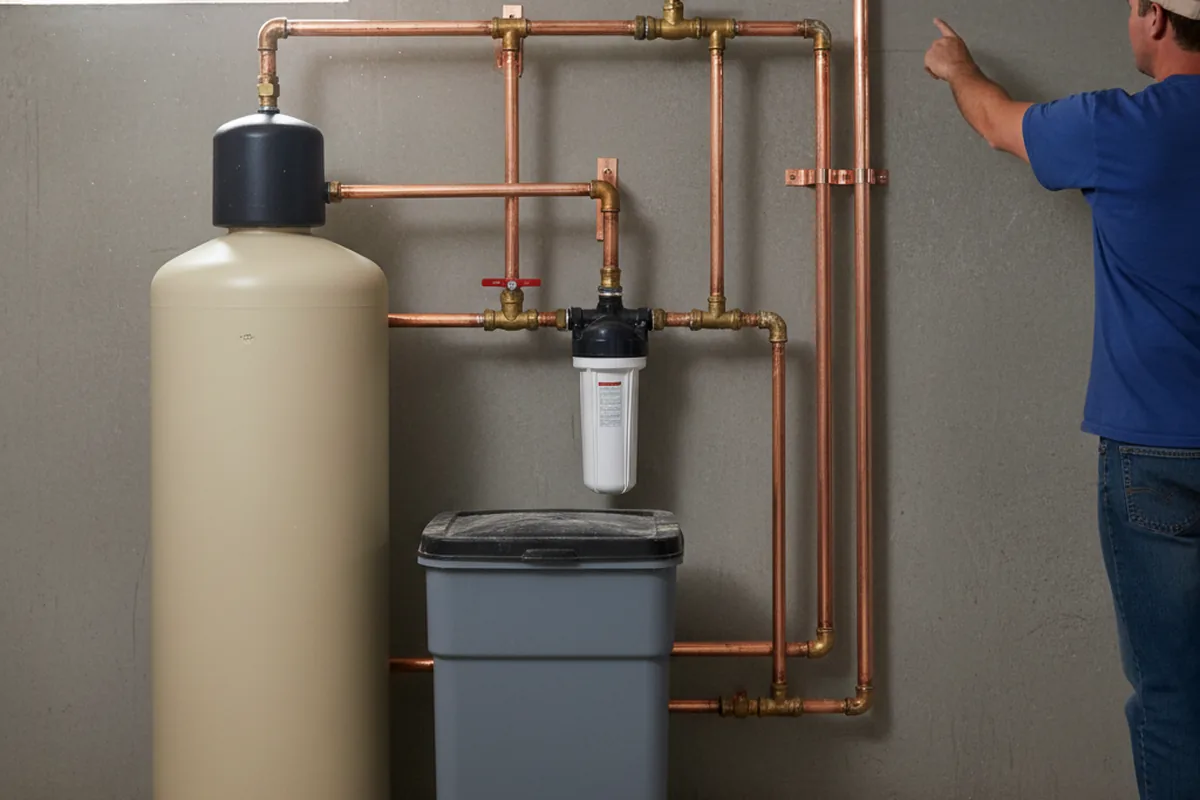 Whole-house water treatment system installed in Kearneysville